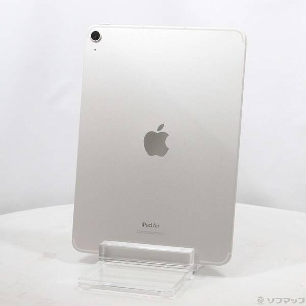 〔中古〕Apple(アップル) iPad Air 第5世代 64GB スターライト MM6V3J／A docomoロック解除SIMフリー〔262-ud〕 | 