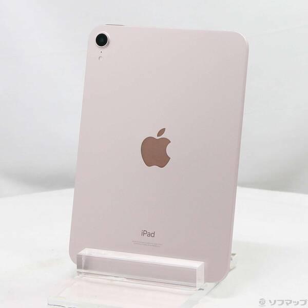 〔中古〕Apple(アップル) iPad mini 第6世代 64GB ピンク MLWL3J／A Wi-Fi〔295-ud〕 | 