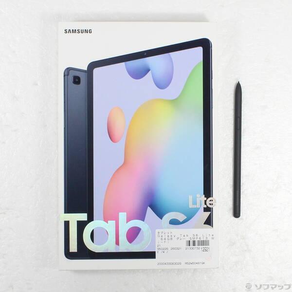 〔中古〕SAMSUNG(サムスン) Galaxy Tab S6 Lite 64GB グレー SMP613 Wi-Fi〔377-ud〕 |  | 04