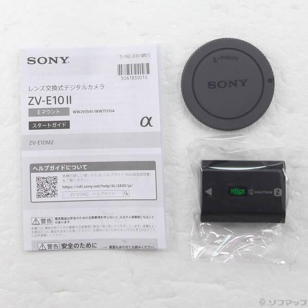 〔中古〕SONY(ソニー) VLOGCAM ZV-E10 II ボディ ブラック ZV-E10M2 B〔262-ud〕 |  | 05