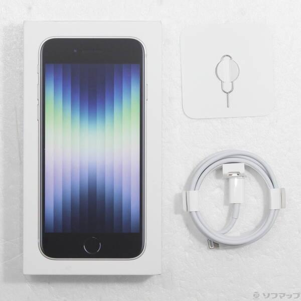 〔中古〕Apple(アップル) iPhone SE 第3世代 128GB スターライト MMYG3J／A SIMフリー〔377-ud〕 |  | 04