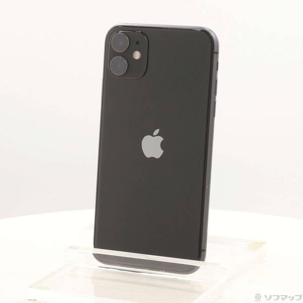 〔中古〕Apple(アップル) iPhone11 128GB ブラック MHDH3J／A SIMフリー〔297-ud〕 | 