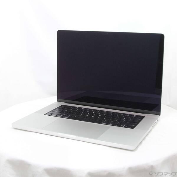〔中古〕Apple(アップル) MacBook Pro 16.2-inch Late-2021 MK1F3J／A Apple M1 Pro 10コアCPU_16コアGPU 16GB SSD1TB シルバー 〔26.3 Tahoe〕〔198-ud〕 | 