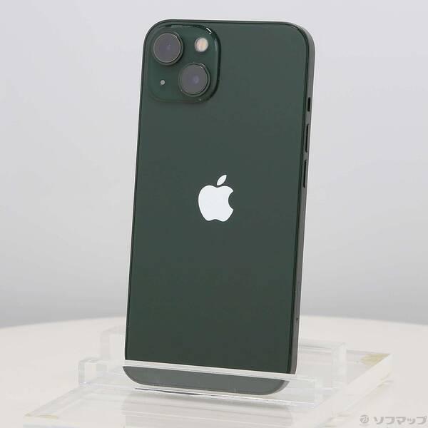 〔中古〕Apple(アップル) iPhone13 128GB グリーン MNGG3J／A SIMフリー〔262-ud〕 | 