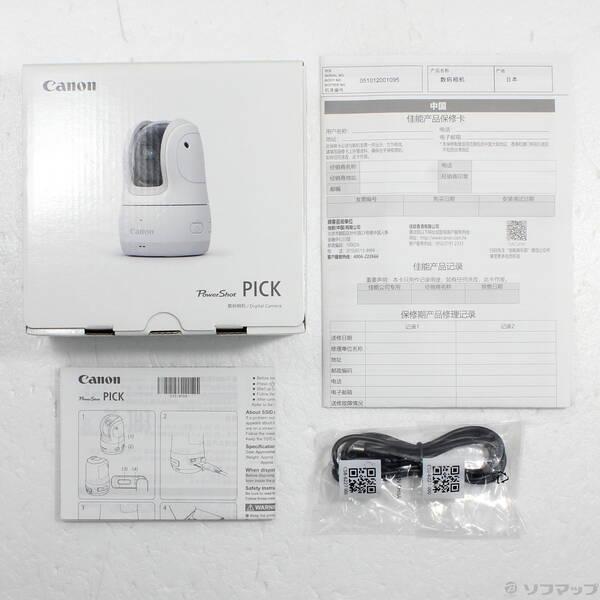 〔中古〕Canon(キヤノン) 〔展示品〕 自動撮影カメラ PowerShot PICK ホワイト〔262-ud〕 |  | 04
