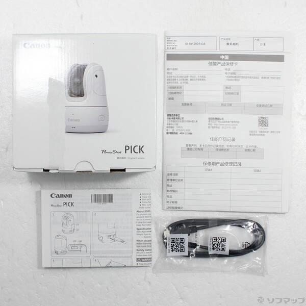 〔中古〕Canon(キヤノン) 〔展示品〕 自動撮影カメラ PowerShot PICK ホワイト〔258-ud〕 |  | 04
