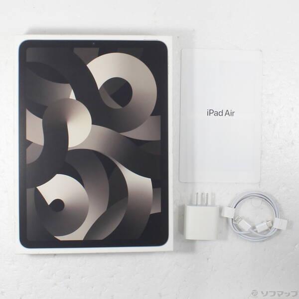 〔中古〕Apple(アップル) iPad Air 第5世代 256GB スターライト NM743J／A SIMフリー〔352-ud〕 |  | 04