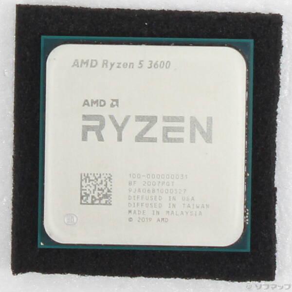 〔中古〕AMD(エーエムディー) Ryzen 5 3600 〔3.6GHz／SOCKET AM4〕〔262-ud〕 | 