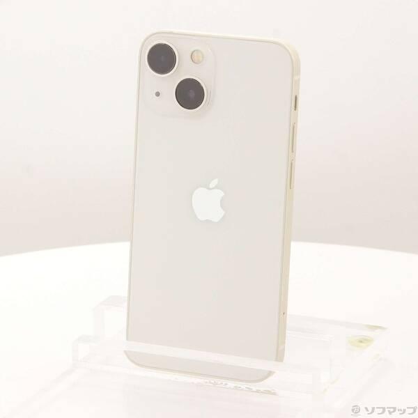 〔中古〕Apple(アップル) iPhone13 mini 256GB スターライト MLJK3J／A SIMフリー〔247-ud〕 | 