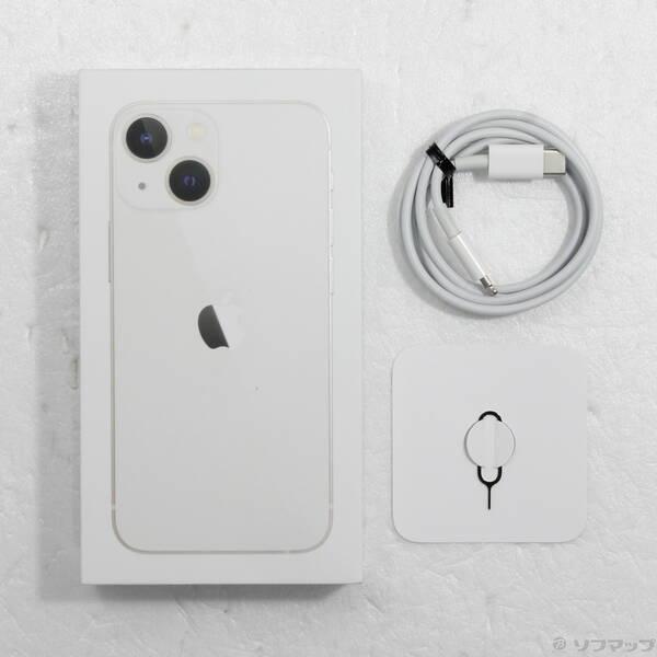 〔中古〕Apple(アップル) iPhone13 mini 256GB スターライト MLJK3J／A SIMフリー〔247-ud〕 |  | 04