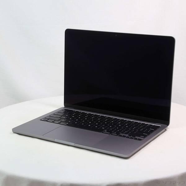 〔中古〕Apple(アップル) MacBook Air 13.6-inch Mid-2022 MLXX3J／A Apple M2 8コアCPU_10コアGPU 8GB SSD512GB スペースグレイ 〔26.3 Tahoe〕〔368-ud〕 | 