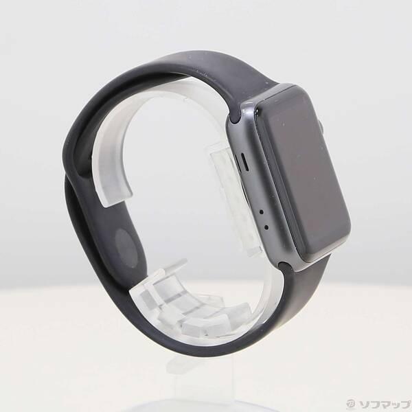 〔中古〕Apple(アップル) Apple Watch Series 3 GPS 42mm スペースグレイアルミニウムケース ブラックスポーツバンド〔297-ud〕 |  | 03