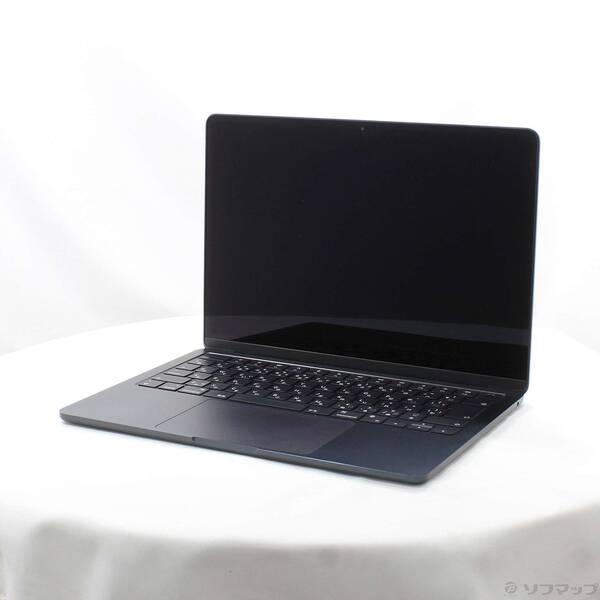 〔中古〕Apple(アップル) MacBook Air 13.6-inch Mid-2022 MLY43J／A Apple M2 8コアCPU_10コアGPU 16GB SSD512GB ミッドナイト 〔26.3 Tahoe〕〔344-ud〕 | 