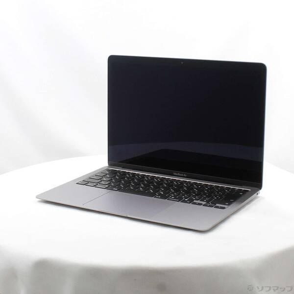 〔中古〕Apple(アップル) MacBook Air 13.3-inch Late-2020 MGN63J／A Apple M1 8コアCPU_7コアGPU 8GB SSD256GB スペースグレイ 〔26.3 Tahoe〕〔368-ud〕 | 