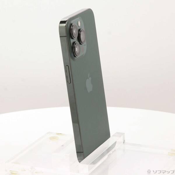 〔中古〕Apple(アップル) iPhone13 Pro 128GB アルパイングリーン MNDX3J／A SIMフリー〔247-ud〕 |  | 03