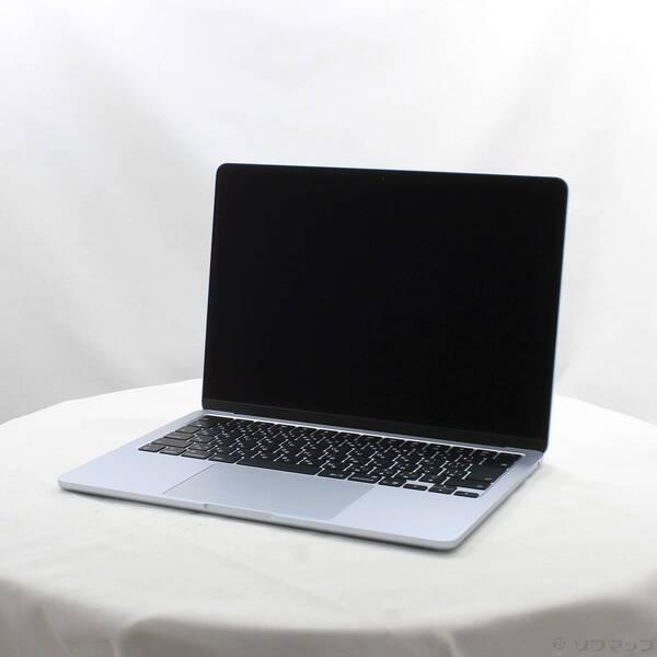 〔中古〕Apple(アップル) MacBook Air 13.6-inch Early-2025 MC6U4J／A Apple M4 10コアCPU_10コアGPU 16GB SSD512GB スカイブルー 〔macOS v26.3.2〕〔262-ud〕 | 