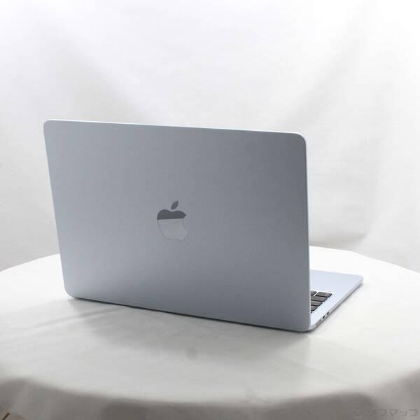 〔中古〕Apple(アップル) MacBook Air 13.6-inch Early-2025 MC6U4J／A Apple M4 10コアCPU_10コアGPU 16GB SSD512GB スカイブルー 〔macOS v26.3.2〕〔262-ud〕 |  | 02