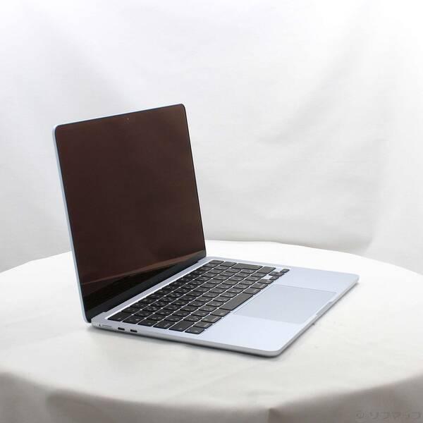 〔中古〕Apple(アップル) MacBook Air 13.6-inch Early-2025 MC6U4J／A Apple M4 10コアCPU_10コアGPU 16GB SSD512GB スカイブルー 〔macOS v26.3.2〕〔262-ud〕 |  | 03