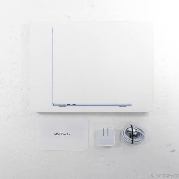 〔中古〕Apple(アップル) MacBook Air 13.6-inch Early-2025 MC6U4J／A Apple M4 10コアCPU_10コアGPU 16GB SSD512GB スカイブルー 〔macOS v26.3.2〕〔262-ud〕 |  | 04