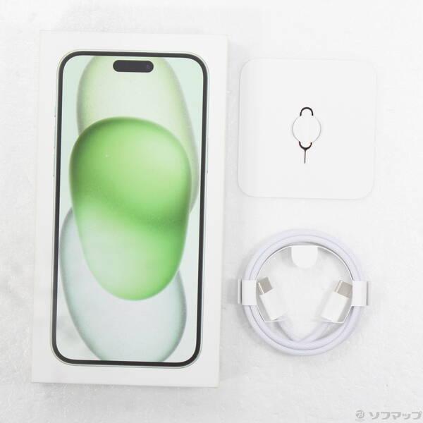 〔中古〕Apple(アップル) iPhone15 Plus 128GB グリーン MU0E3J／A SIMフリー〔262-ud〕 |  | 04
