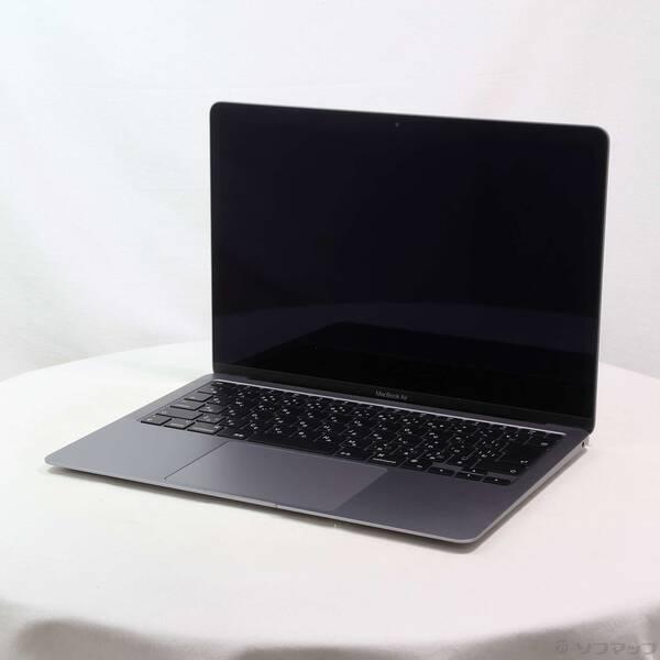 〔中古〕Apple(アップル) MacBook Air 13.3-inch Late-2020 MGN63J／A Apple M1 8コアCPU_7コアGPU 16GB SSD1TB スペースグレイ 〔26.3 Tahoe〕〔258-ud〕 | 