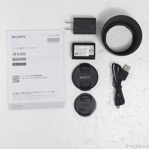 中古〕SONY(ソニー) α6400 ILCE-6400Y ダブルズームレンズキット