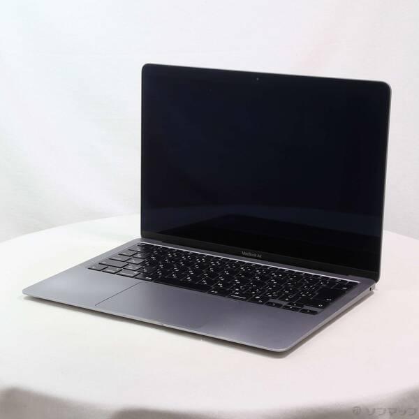〔中古〕Apple(アップル) MacBook Air 13.3-inch Late-2020 MGN63J／A Apple M1 8コアCPU_7コアGPU 8GB SSD256GB スペースグレイ 〔26.3 Tahoe〕〔196-ud〕 | 