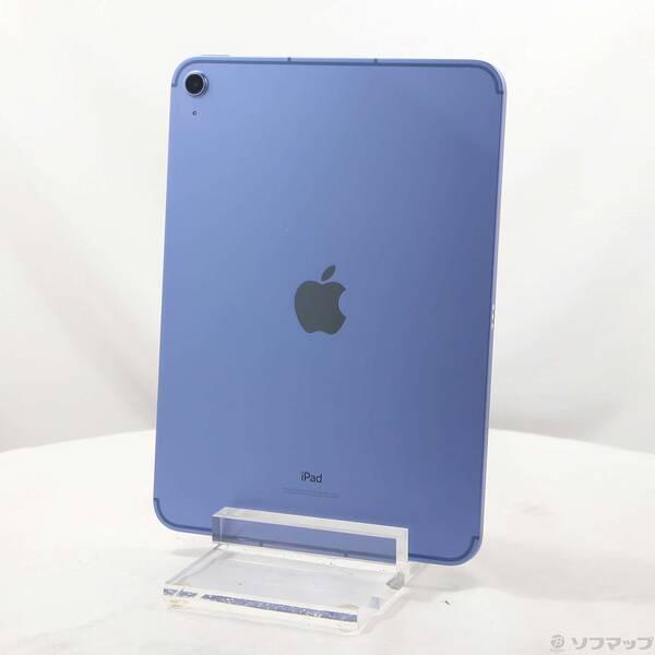 〔中古〕Apple(アップル) iPad 第10世代 64GB ブルー MQ6K3J／A SoftBankロック解除SIMフリー〔349-ud〕 | 