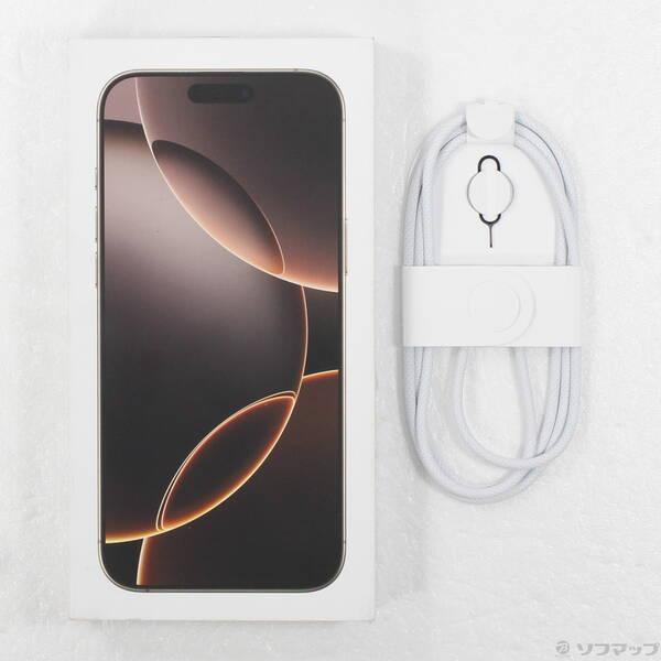 〔中古〕Apple(アップル) iPhone16 Pro Max 512GB デザートチタニウム MYWN3J／A SIMフリー〔305-ud〕 |  | 04