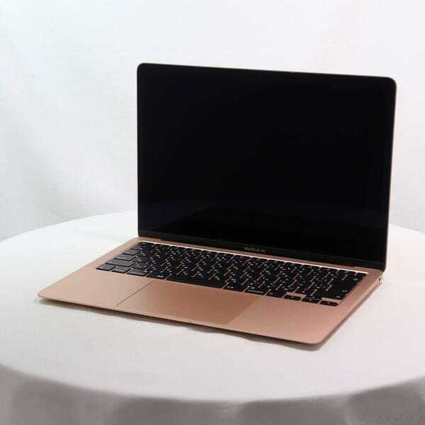 〔中古〕Apple(アップル) MacBook Air 13.3-inch Early-2020 MWTL2J／A Core_i5 1.1GHz 8GB SSD256GB ゴールド 〔10.15 Catalina〕〔258-ud〕 | 