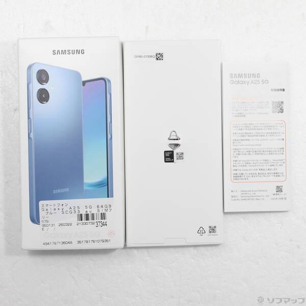 〔中古〕SAMSUNG(サムスン) Galaxy A25 5G 64GB ブルー SCG33 auロック解除SIMフリー〔352-ud〕 |  | 04