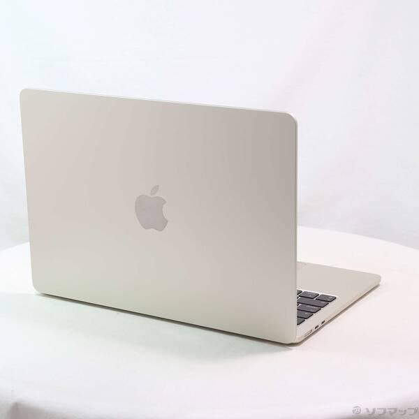 〔中古〕Apple(アップル) MacBook Air 13.6-inch Early-2025 MW103J／A Apple M4 10コアCPU_10コアGPU 16GB SSD512GB スターライト 〔macOS v26.3.2〕〔262-ud〕 |  | 02