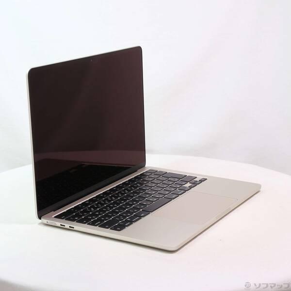 〔中古〕Apple(アップル) MacBook Air 13.6-inch Early-2025 MW103J／A Apple M4 10コアCPU_10コアGPU 16GB SSD512GB スターライト 〔macOS v26.3.2〕〔262-ud〕 |  | 03