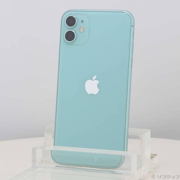 〔中古〕Apple(アップル) iPhone11 128GB グリーン MHDN3J／A SIMフリー〔262-ud〕 | 