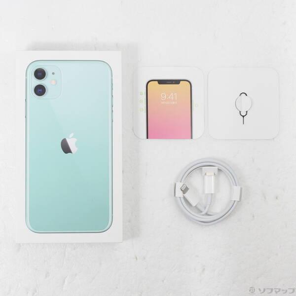 〔中古〕Apple(アップル) iPhone11 128GB グリーン MHDN3J／A SIMフリー〔262-ud〕 |  | 04