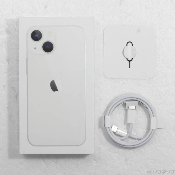 〔中古〕Apple(アップル) iPhone13 mini 128GB スターライト MLJE3J／A SIMフリー〔247-ud〕 |  | 04
