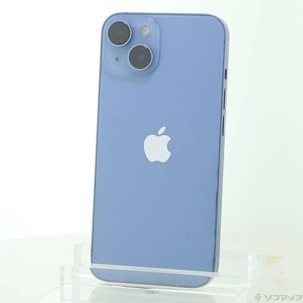 〔中古〕Apple(アップル) iPhone14 128GB ブルー MPVJ3J／A SIMフリー〔247-ud〕 | 
