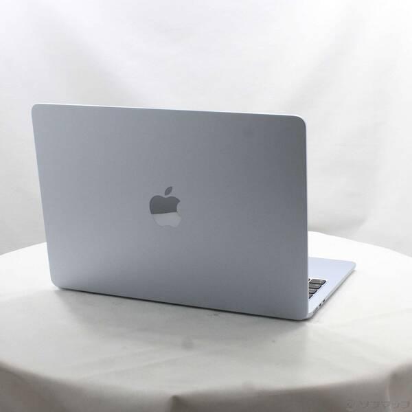 〔中古〕Apple(アップル) MacBook Air 13.6-inch Early-2025 MC6U4J／A Apple M4 10コアCPU_10コアGPU 16GB SSD512GB スカイブルー 〔macOS v26.3.2〕〔258-ud〕 |  | 02