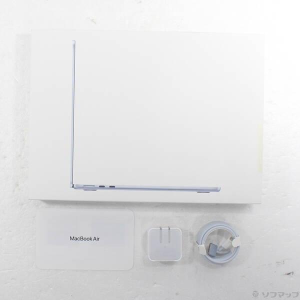 〔中古〕Apple(アップル) MacBook Air 13.6-inch Early-2025 MC6U4J／A Apple M4 10コアCPU_10コアGPU 16GB SSD512GB スカイブルー 〔macOS v26.3.2〕〔258-ud〕 |  | 04