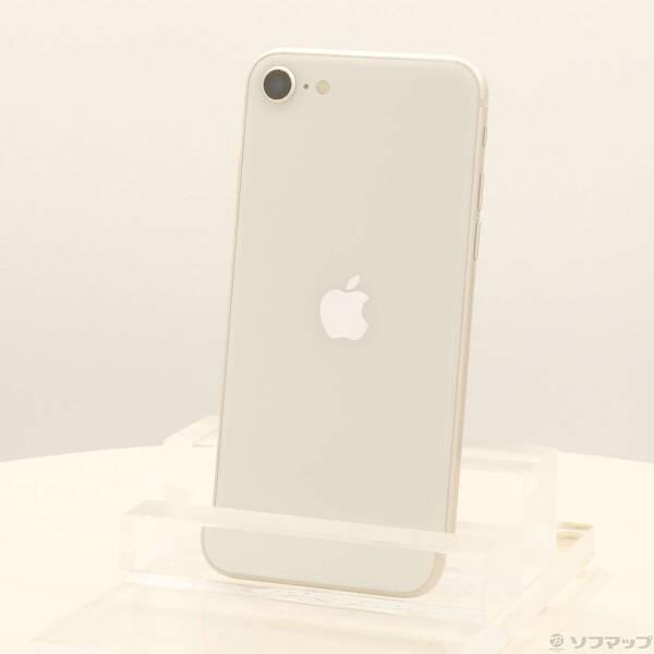 〔中古〕NTTドコモ iPhone SE 第3世代 64GB スターライト MMYD3J／A SIMフリー〔344-ud〕 | 