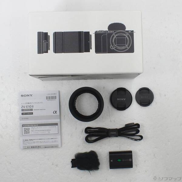 〔中古〕SONY(ソニー) VLOGCAM ZV-E10 II ダブルズームレンズキット ブラック ZV-E10M2X B〔198-ud〕 |  | 05