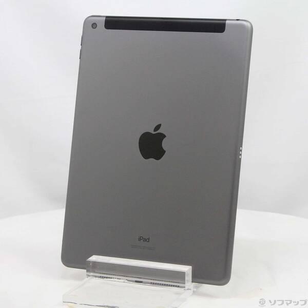 〔中古〕au iPad 第7世代 32GB スペースグレイ MW6A2J／A auロック解除SIMフリー〔305-ud〕 | 