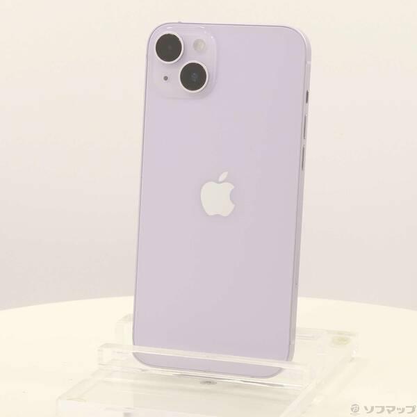 〔中古〕Apple(アップル) iPhone14 Plus 128GB パープル MQ4E3J／A SIMフリー〔247-ud〕 | 
