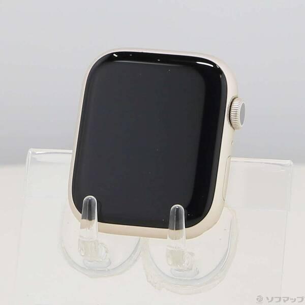 〔中古〕Apple(アップル) Apple Watch Series 9 GPS 45mm スターライトアルミニウムケース バンド無し〔251-ud〕 | 