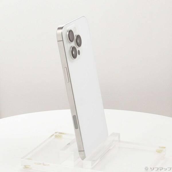 〔中古〕Apple(アップル) iPhone16 Pro Max 512GB ホワイトチタニウム MYWM3J／A SIMフリー〔262-ud〕 |  | 03