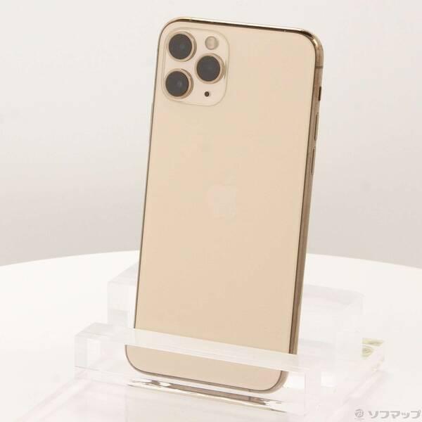 〔中古〕au iPhone11 Pro 64GB ゴールド MWC52J／A SIMフリー〔348-ud〕 | 