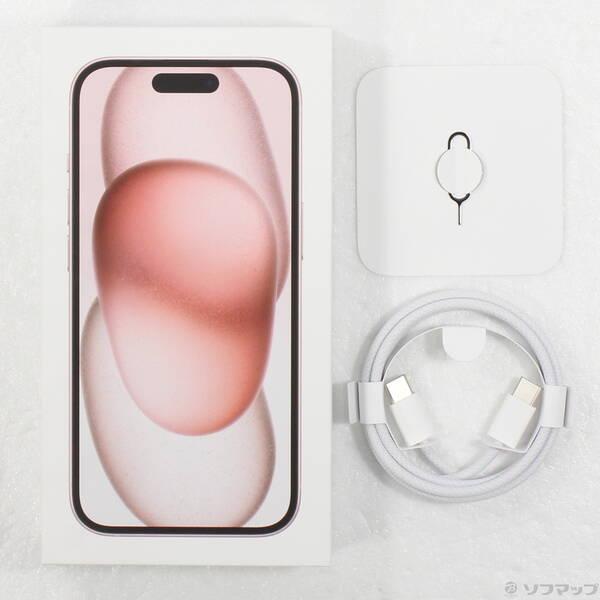 〔中古〕Apple(アップル) iPhone15 128GB ピンク MTMJ3J／A SIMフリー〔262-ud〕 |  | 04