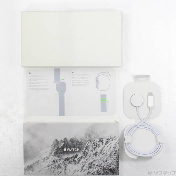 〔中古〕Apple(アップル) Apple Watch Ultra GPS + Cellular 49mm チタニウムケース グリーンアルパインループ〔262-ud〕 |  | 04