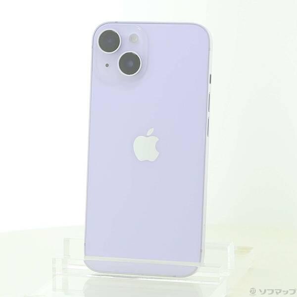 〔中古〕Apple(アップル) iPhone14 256GB パープル MPW93J／A SIMフリー〔247-ud〕 | 