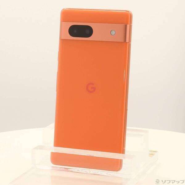 〔中古〕GOOGLE(グーグル) Google Pixel 7a 128GB コーラル GA04438-JP SIMフリー〔371-ud〕 | 